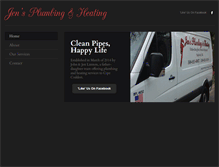 Tablet Screenshot of cleanpipeshappylife.com